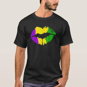 Lips Kiss Costume Mardi Gras T-shirt