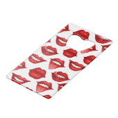 Lips Kredietkaart Flessenopener (Achterkant Gekanteld)