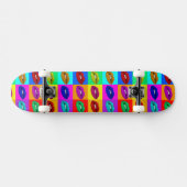 Lips, lips, lips Pop Skateboard (Horizontaal)