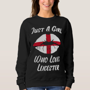 Lips Mond Love Sint Joris Kruis Vlag Leiceste Trui