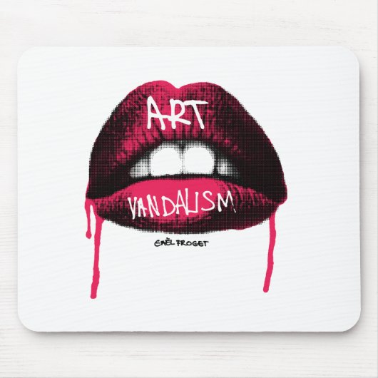 Lips mousepad muismat (Voorkant)