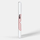 Lips Mrs Hipster  Retro Bride Case-Mate iPhone Case (Achterkant / Rechts)