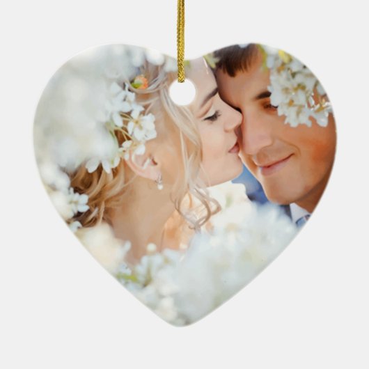 Lips Mrs Hipster  Retro Bride Keramisch Ornament (Achterkant)