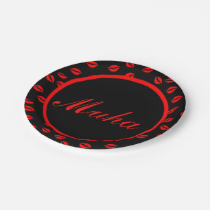 Lips Patroonpapier Borden Papieren Bordje