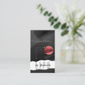 Lips PMU Microblading Henna Salon Visitekaartje (Staand voorkant)