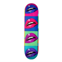 Lips Pop Art Deck