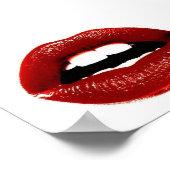 Lips-Poster Poster (Hoek)