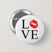 Lips Ronde Button 5,7 Cm (Voorkant /achterkant)