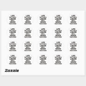 Lips Ronde Sticker (Vel)