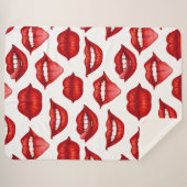 Lips Sherpa Deken (Voorkant (horizontaal))