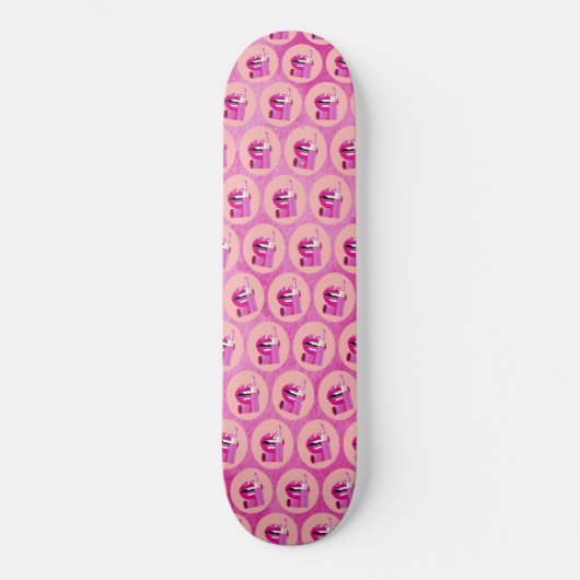 Lips Skateboard (Voorkant)