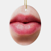 Lips Smile Keramisch Ornament (Rechts)