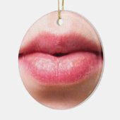 Lips Smile Keramisch Ornament (Links)