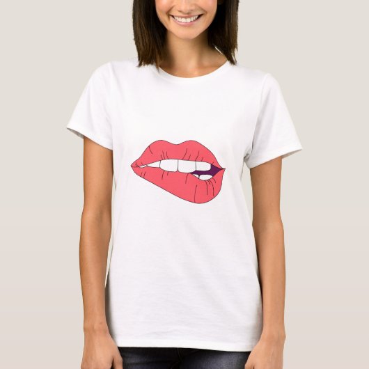 Lips T-shirt (Voorkant)