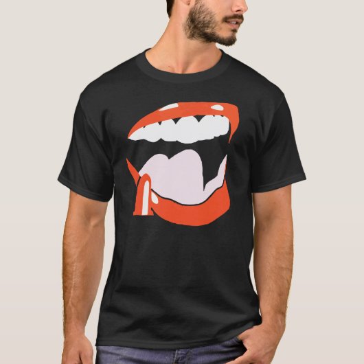 Lips T-shirt (Voorkant)