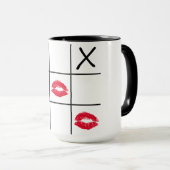 Lips Tic Tac Toe Mok (Voorkant rechts)