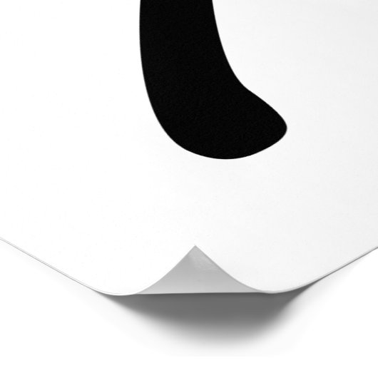 Lips Tic Tac Toe Poster (Hoek)