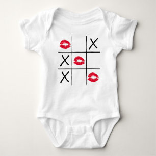 Lips Tic Tac Toe Romper