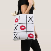 Lips Tic Tac Toe Tote Bag (Dichtbij)