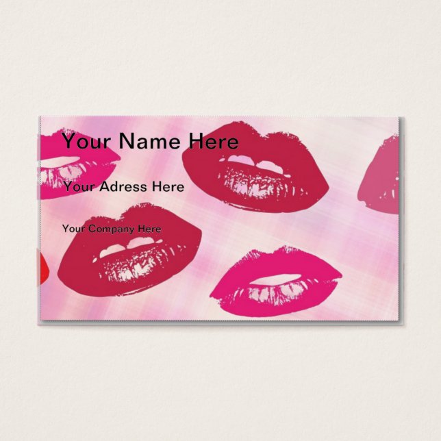 Lips Visitekaartjes (Voorkant)