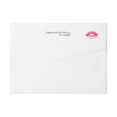 Lips Wraparound-adreslabel (Achterkant)