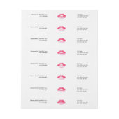 Lips Wraparound-adreslabel (Vel)