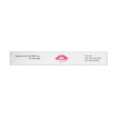 Lips Wraparound-adreslabel (Individueel)