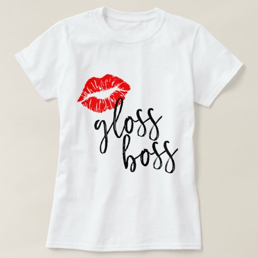 LipSense Gloss Boss T-shirt (Design voorkant)