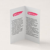 LipSense Lips Distributor Roos Gold Driving Visitekaartjes (Binnen)