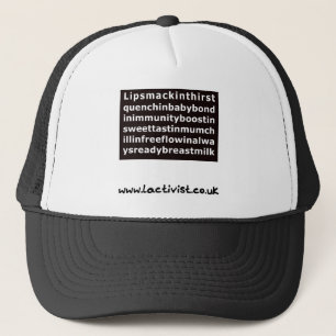 Lipsmackin....moedermelk Trucker Pet