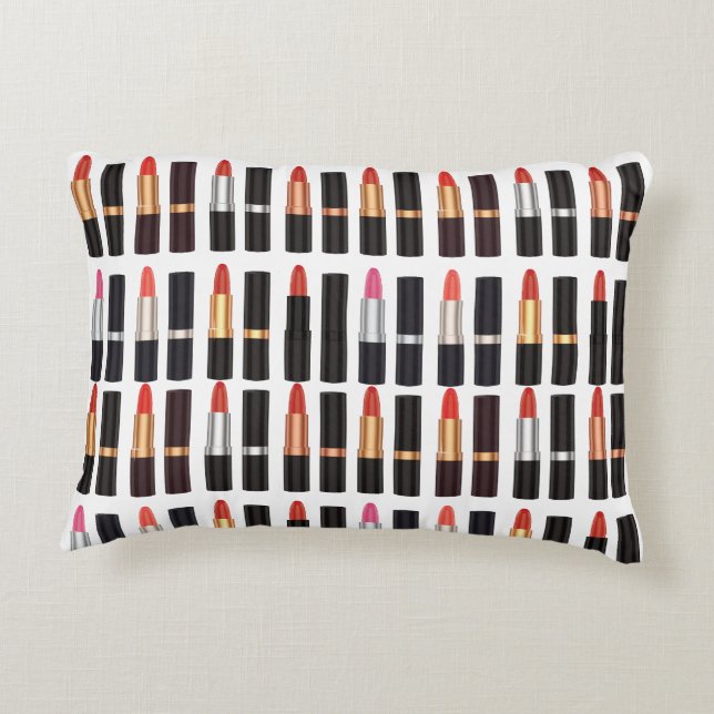Lipstick Accent Kussen (Achterkant)