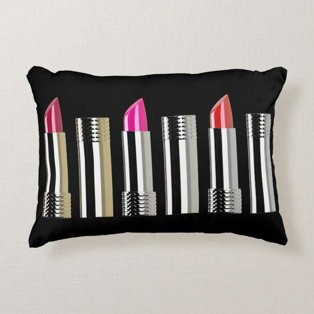 Lipstick Accent Kussen (Voorkant)