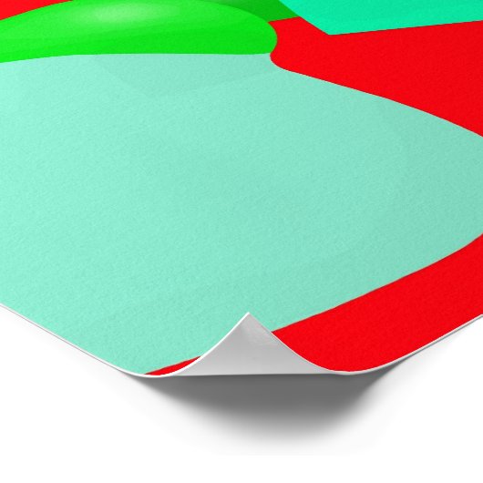 Lipstick - affiche pop art (Coin)