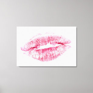 Lipstick Canvas Afdruk