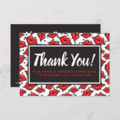 Lipstick Distributeur Merci Rouge Lips Kiss (Devant / Derrière)