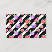 Lipstick Distributor Glam Roos Kiss Plain Terug Visitekaartje (Achterkant)