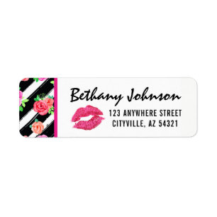 Lipstick Distributor Glam Roos Lip Return Address Etiket
