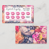 Lipstick Distributor Loyalty Punch Kiss Plain Back (Voorkant / Achterkant)