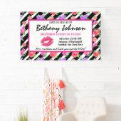 Lipstick Distributor Roos Kiss Trade Show / Party Spandoek (Insitu)