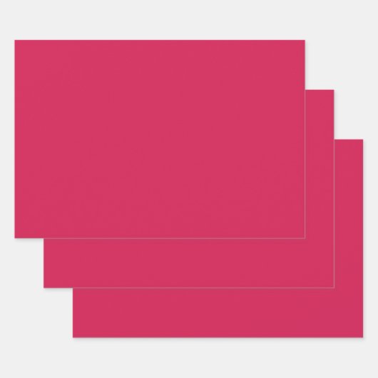 Lipstick (effen kleur) Crimson Inpakpapier Vel (Set)