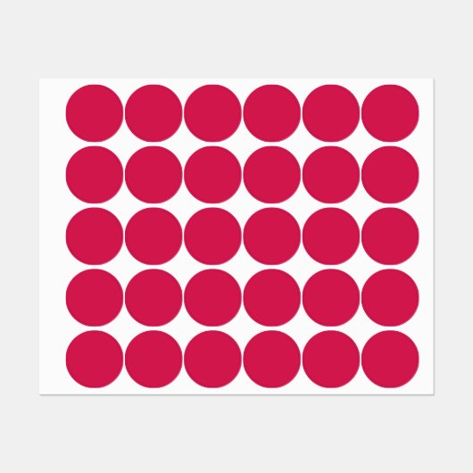 Lipstick (effen kleur) Crimson Labels (Vel)