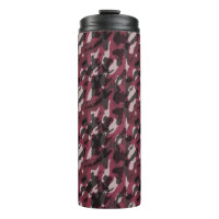 Lipstick en donker mauve camouflage abstract