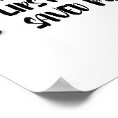 Lipstick heb ik gered van liefde poster (Hoek)