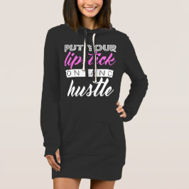 Lipstick Hoodie Dress