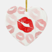 Lipstick Keramisch Ornament (Voorkant)