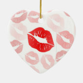 Lipstick Keramisch Ornament (Achterkant)