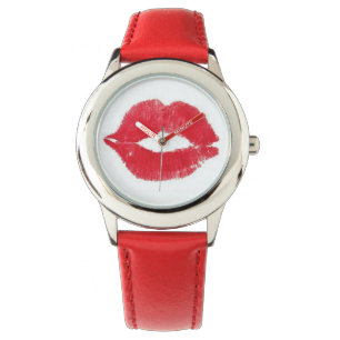 Lipstick Kiss Horloge