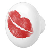 Lipstick Kiss Keramische Knop (Rechts)