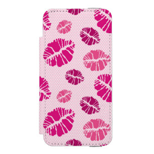 Lipstick Kiss Shape Print Patroon
