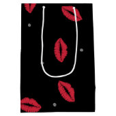 Lipstick Kisses Small Gift Bag Medium Cadeauzakje (Achterkant)